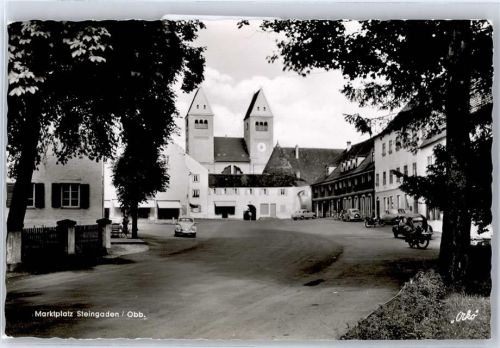 86989 W8924 Steingaden , Oberbay - Marktplatz
