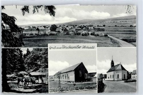 Bruchweiler Gesamtansicht, Wild, Kirche