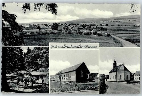 Bruchweiler Gesamtansicht, Wild, Kirche