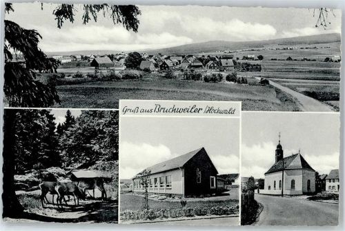 Bruchweiler Gesamtansicht, Wild, Kirche