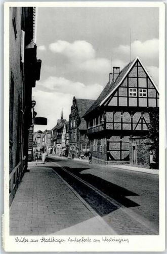 31655 W3060 Stadthagen - Amtspforte am Westeingang