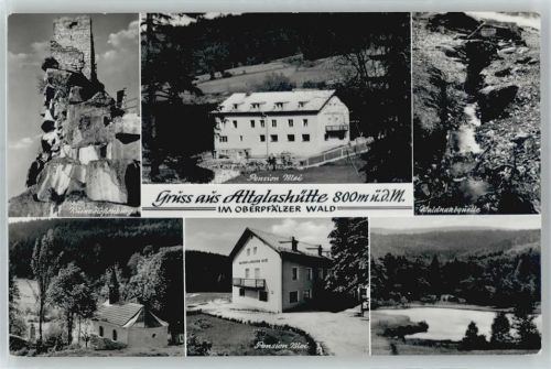 Altglashütte Pension Blei, Waldnaabquelle, Ruine Flossenbürg, Kapelle
