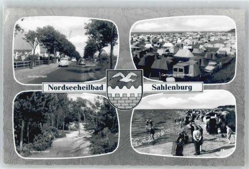 Sahlenburg Nordheimstraße, Campingplatz, Wernerwald, Wappen