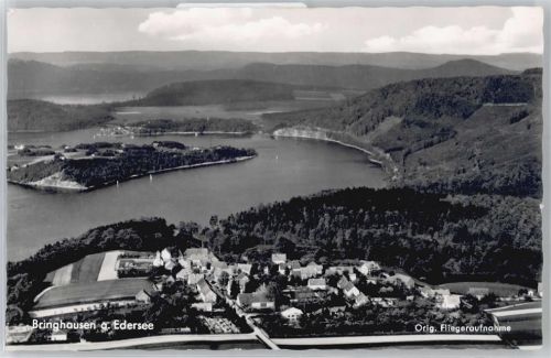 Bringhausen Fliegeraufnahme, Edersee