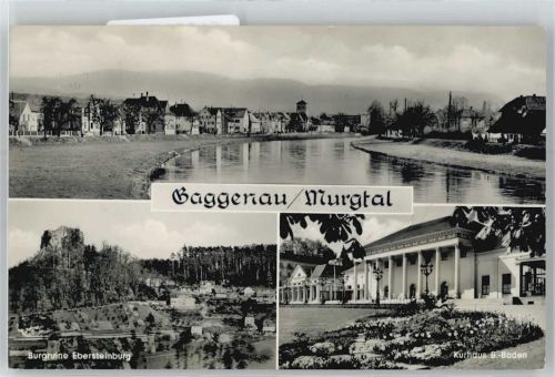 Gaggenau Burgruine Ebersteinburg, Kurhaus Baden-Baden