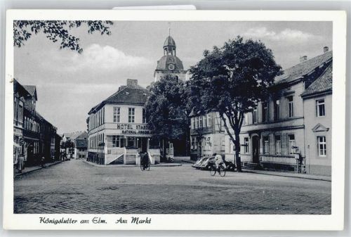 38154 W3308 Königslutter am Elm - Am Markt, Hotel Stadt