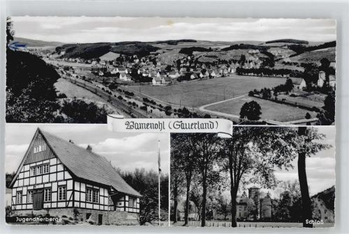 57413 W5950 Bamenohl - Jugendherberge, Schloß