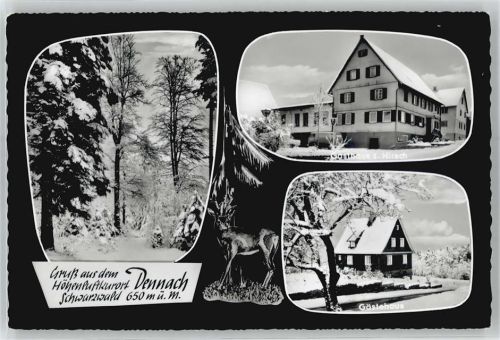 75305 W7540 Dennach - Gasthof, Pension, Café Zum Hirsch