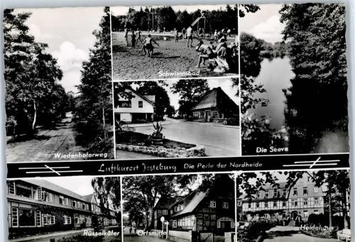 Jesteburg Wiedenhoferweg, Schwimmbad, Die Seeve, Heidehaus, Rüsselkäfer