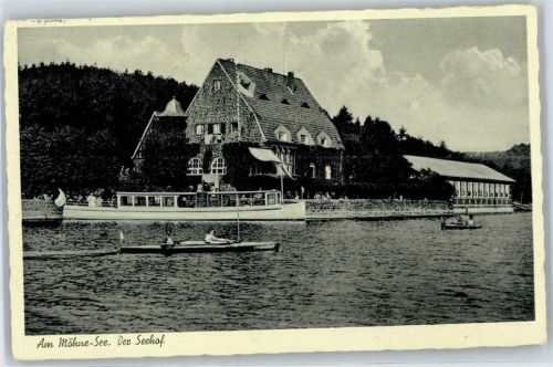 59519 W4773 Körbecke , Möhnesee - Gasthaus Der Seehof