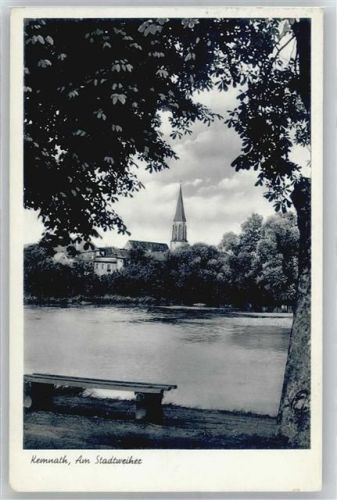 Kemnath Stadtweiher , Marke entfernt