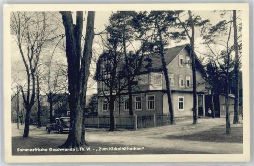 Geschwenda Gasthaus zum Kickelhähnchen