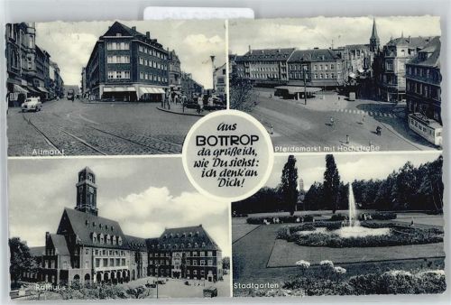 Bottrop Pferdemarkt , Strassenbahn