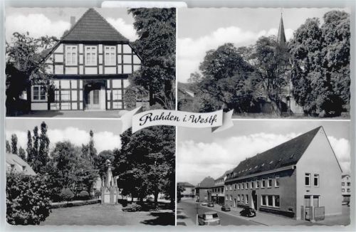 Rahden Kriegerdenkmal , Hauptstrasse