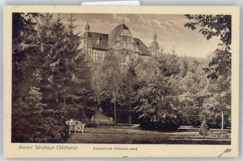 99755 O5508 Sülzhayn - Sanatorium Hohentanneck