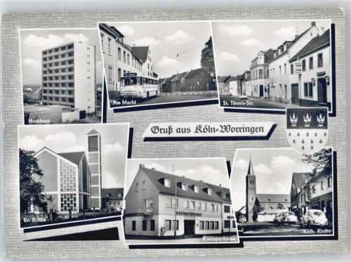 50667 W5000 Köln Worringen 612 - Sparkasse , St. Tönnis Strasse