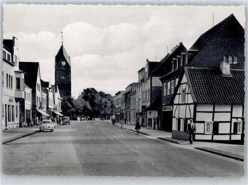 40764 W4018 Langenfeld (Rheinland) - Solinger Straße, Blick zur Kirche
