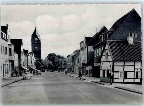 40764 W4018 Langenfeld (Rheinland) - Solinger Straße, Blick zur Kirche