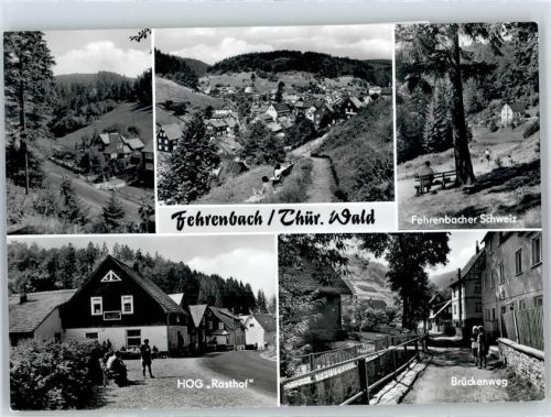 Fehrenbach Gaststätte Rasthof, Brückenweg, Fehrenbacher Schweiz