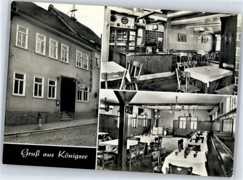 07426 O6824 Königsee - Gaststätte Altdeutsche Bauernstube