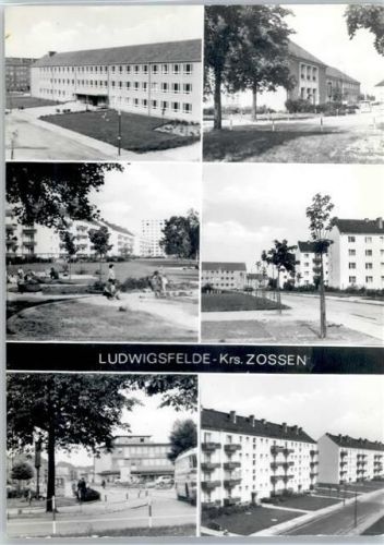 14974 O1720 Ludwigsfelde - Kinderspielplatz , Postretour Stempel