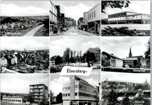 Elversberg ev. Gemeindezentrum, Post, Turnhalle, Pfarrzentrum
