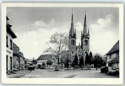 77833 W7583 Ottersweier - Marktplatz