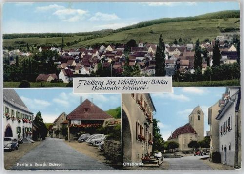 Feldberg Partie beim Gasthof Ochsen, Kirche