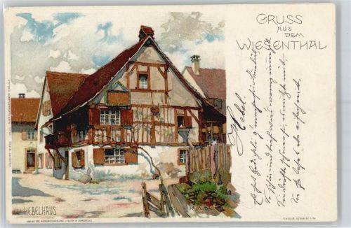 Hausen Hebelhaus, Sign. K. Mutter