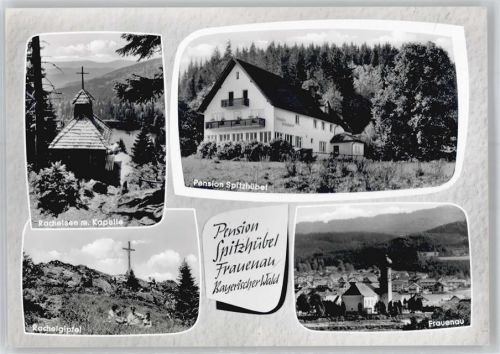 Frauenau Pension Spitzhübel, Rachelgipfel, Rachelsee, Kapelle