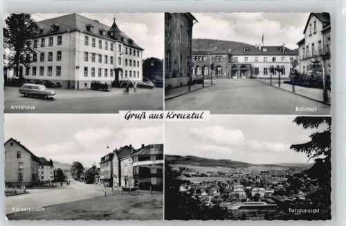 Kreuztal Amtshaus, Bahnhof, Kaiserstraße
