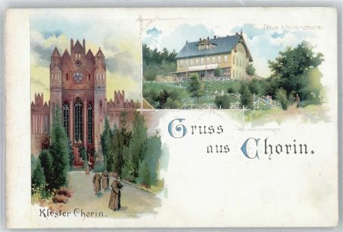 16230 O1301 Chorin Gebrauchsspuren Kloster, Neue Klosterschänke