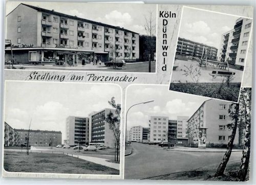 Köln Dünnwald 907 Markt, Siedlung am Portzenacker