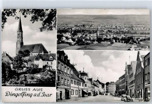 Dingolfing Stadtfahrkirche, Ortsansicht