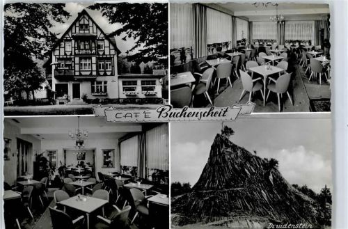 Betzdorf Ortsansicht, Druidenstein, Café Buchenscheit