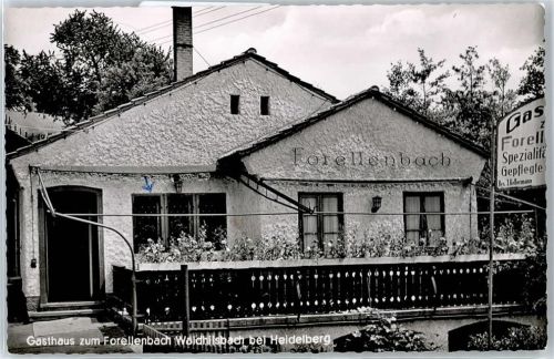 Waldhilsbach Gasthaus zum Forellenbach