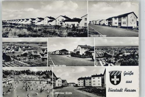 68642 W6842 Bürstadt - Berlinerstrasse , Schwimmbad