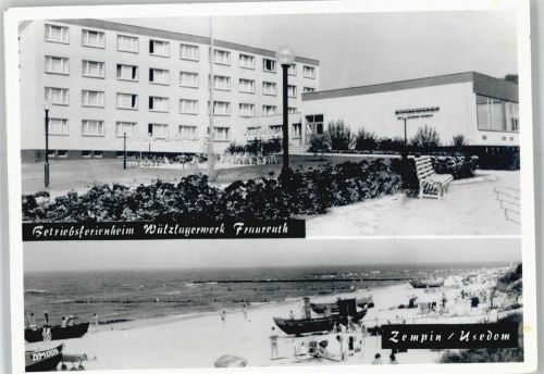 Zempin Betriebsferienheim Wälzlagerwerk Fraureuth, Ostseestrand