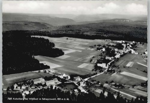 Aichelberg Fliegeraufnahme, Ortsansicht