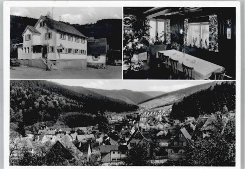Unterreichenbach Ortsansicht, Gasthaus zur Sonne