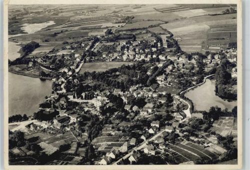 23858 W2067 Reinfeld (Holstein) - Fliegeraufnahme, Ortsansicht, Genesungsheim der AOK Hamburg