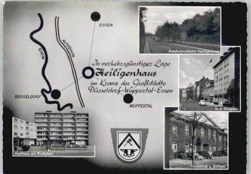 Heiligenhaus Rathaus, Ortsansicht