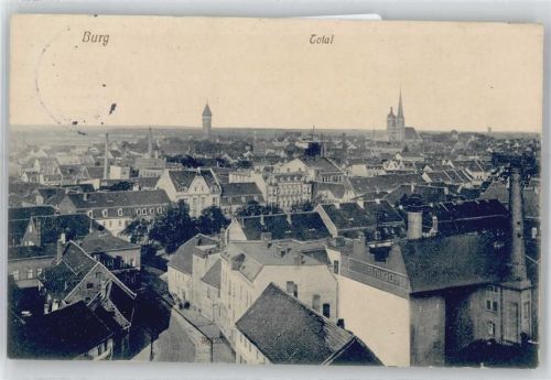 39288 O3270 Burg b Magdeburg - Gesamtansicht