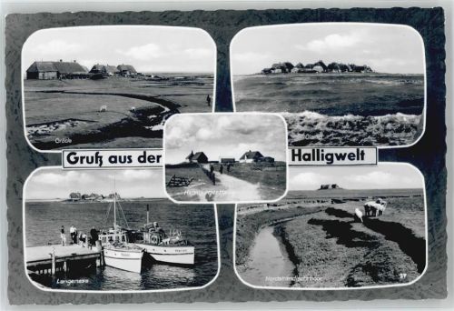 Langeneß Gröde, Teilansicht, Langeness, Nordstrand