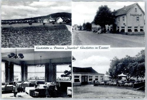 61479 W6246 Glashütten , Taunus - Gaststätte, Pension Jägerhof
