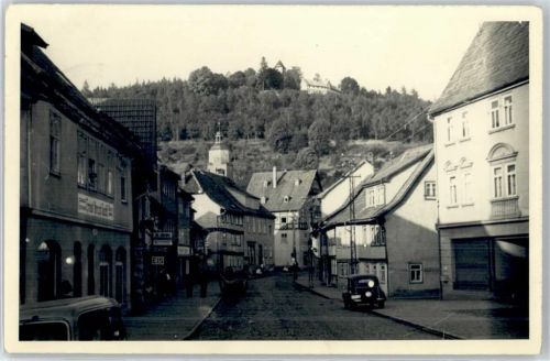 98634 O6104 Wasungen - Straßenansicht, Gasthof