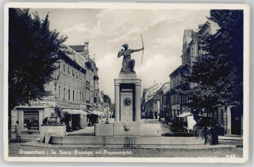 Großenhain Diana-Brunnen, Frauenmarkt