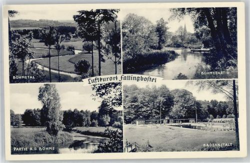 29683 W3032 Fallingbostel - Böhmetal, Böhmepartie, Badeanstalt