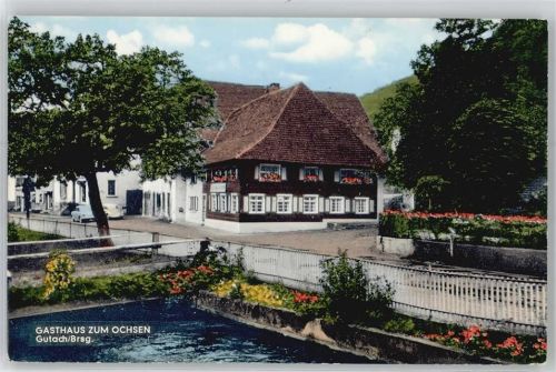 79261 W7809 Gutach im Breisgau - Gasthaus Zum Ochsen