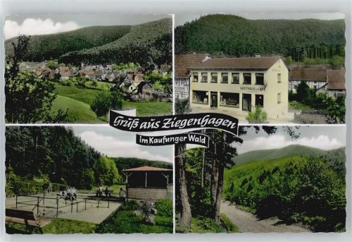 37213 W3430 Ziegenhagen , Kr Witzenhausen - Gasthaus, Café
